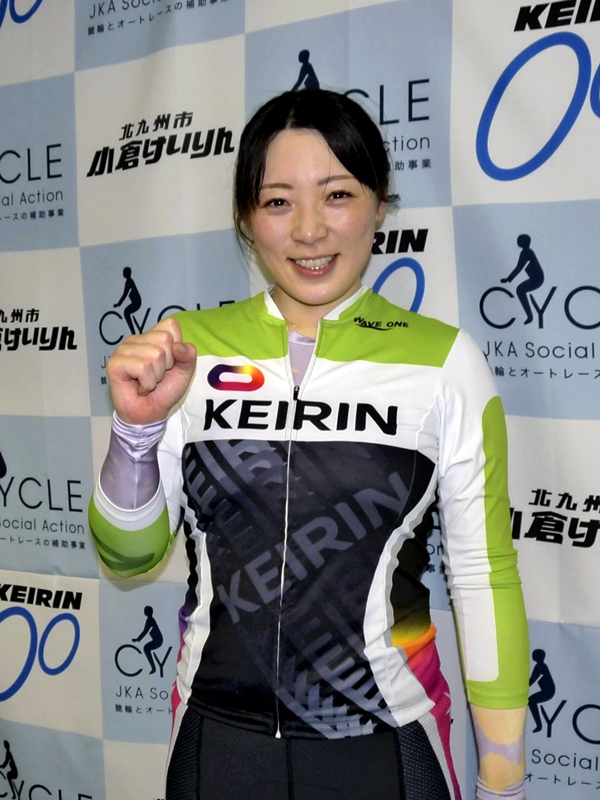 女子オールスター競輪でファン投票１位になった児玉碧衣